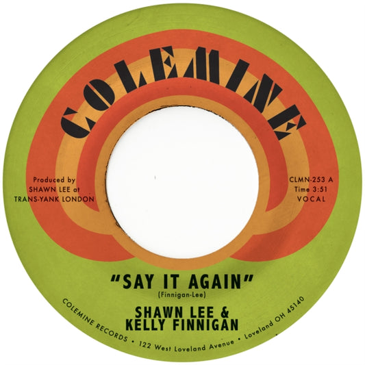 This 7 Inch Vinyl is brand new.Format: 7 Inch VinylThis item's title is: Say It Again / Harpsichord Rock (Coke Bottle Clear Vinyl)Artist: Shawn & Kelly Finnigan LeeBarcode: 648564357040Release Date: 9/19/2025
