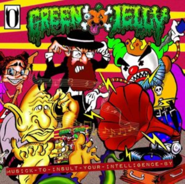 Musick To Insult Your Intelligence By (Orange/Black Splatter LP Vinyl/Remastered) & Garbage Band Kids (Green & Yellow Splatter LP Vinyl) & Garbage Band Kids (Pink/Green Haze LP Vinyl)