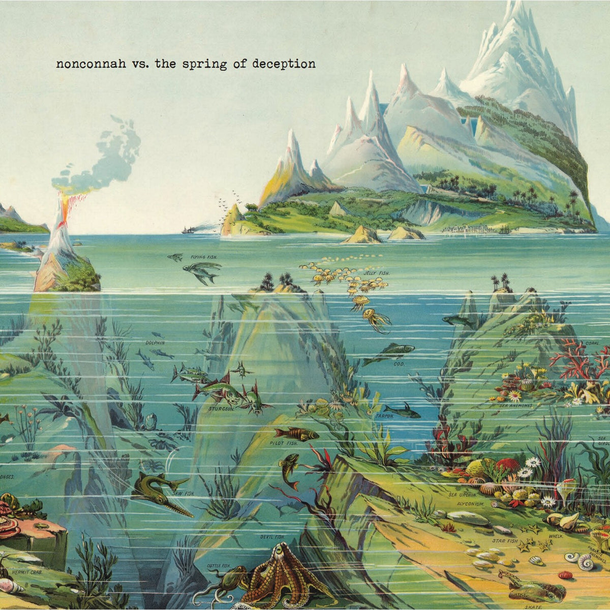 Nonconnah Vs. The Spring Of Deception (Silver LP Vinyl)