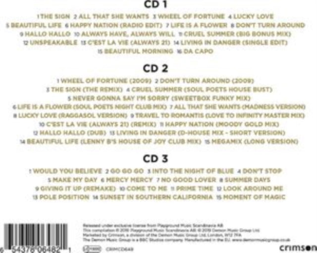 This CD is brand new.Format: CDMusic Style: Reggae-PopThis item's title is: GoldArtist: Ace Of BaseLabel: CrimsonBarcode: 654378064821Release Date: 10/11/2019