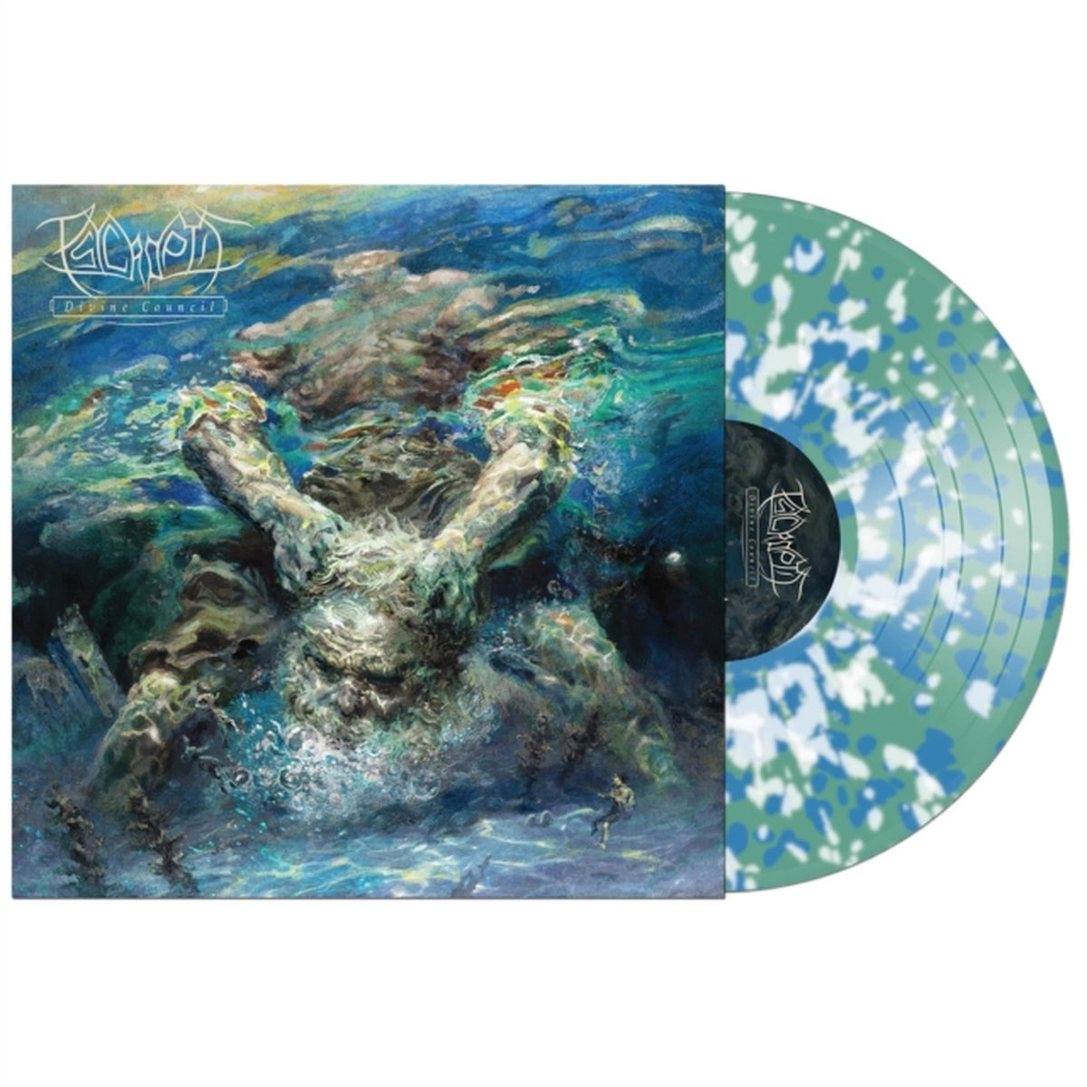 Divine Council (Clear W/ Blue, Sea Green & White Splatter LP Vinyl)