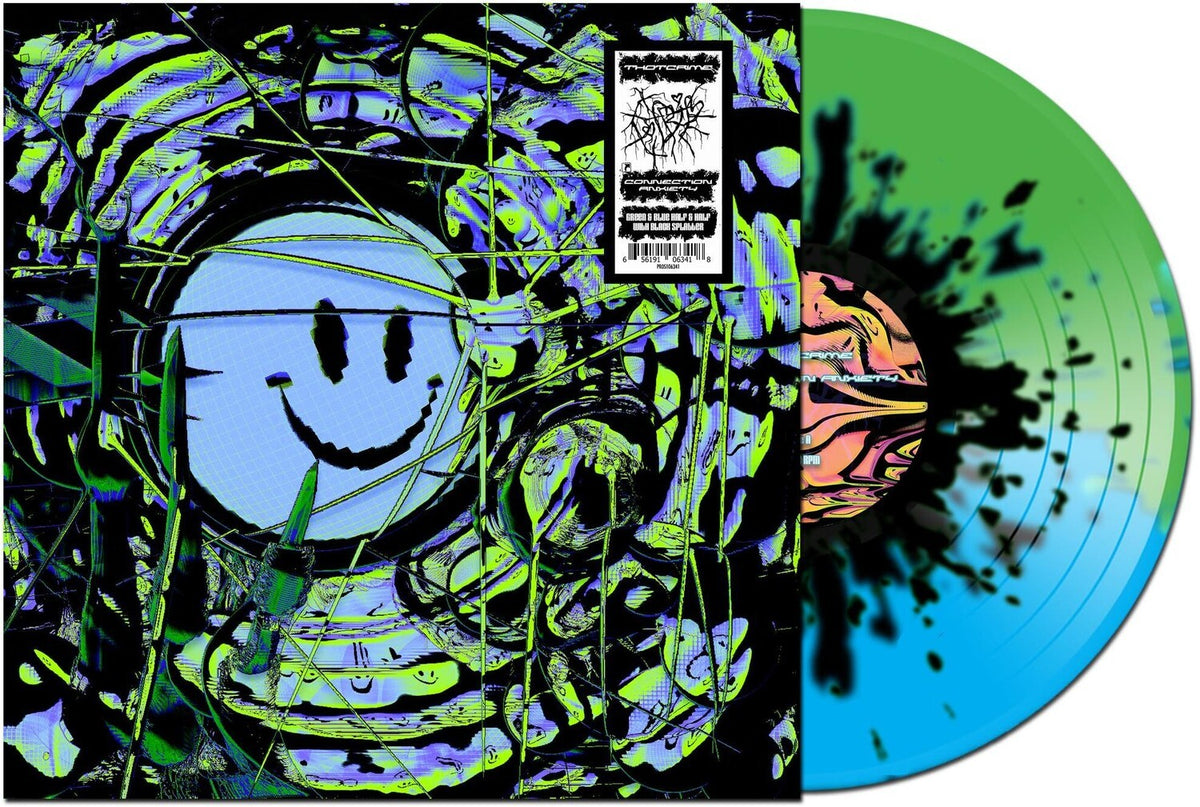 Connection Anxiety (Green & Blue Split W/Black Splatter LP Vinyl)
