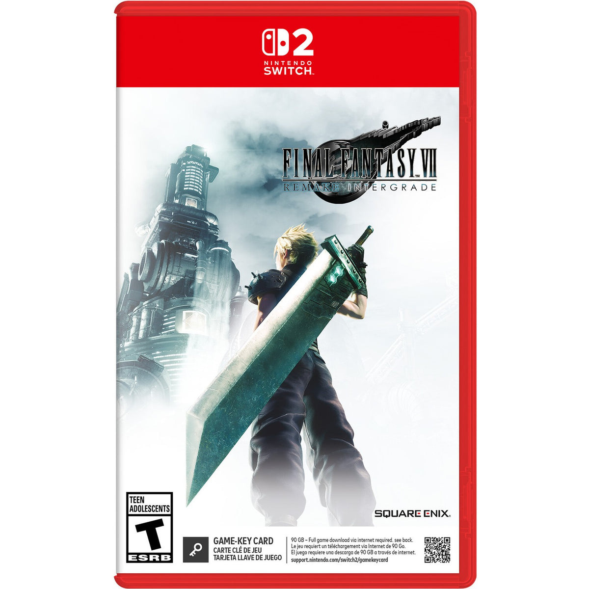 Final Fantasy VII: Remake Intergrade - Switch 2 (Game-Key Card)