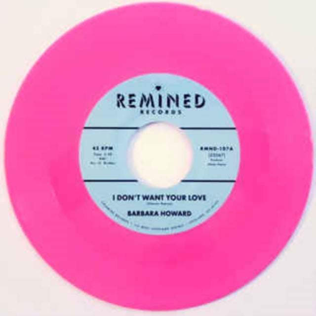 This 7 Inch Vinyl is brand new.Format: 7 Inch VinylThis item's title is: I Don't Want Your Love (Pink Vinyl)Artist: Barbara HowardLabel: COLEMINE RECORDSBarcode: 674862654314Release Date: 8/23/2019