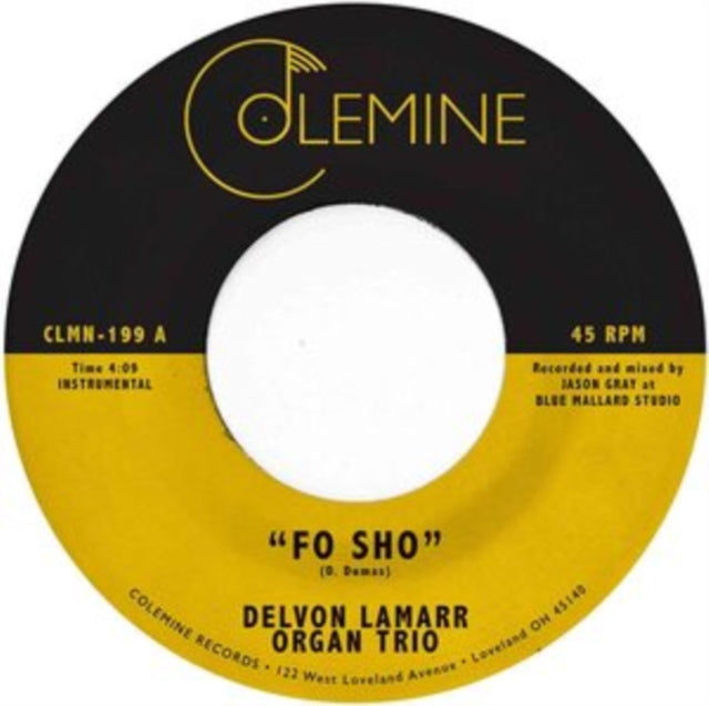 This 7 Inch Vinyl is brand new.Format: 7 Inch VinylThis item's title is: Fo ShoArtist: Delvon Lamarr Organ TrioBarcode: 674862654949Release Date: 10/23/2020