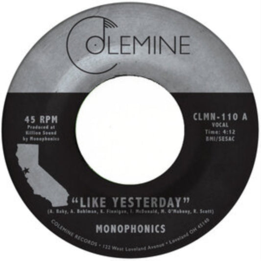 Like Yesterday / Freedom (Clear Vinyl)