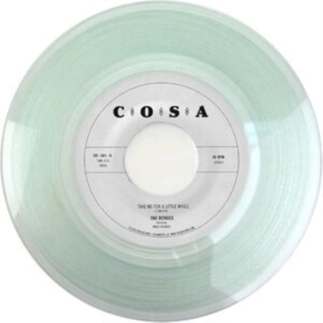This 7 Inch Vinyl is brand new.Format: 7 Inch VinylMusic Style: SoulThis item's title is: Take Me For A Little While (Coke Bottle Clear Vinyl)Artist: RevuesLabel: Cosa RecordsBarcode: 674862657247Release Date: 7/16/2021