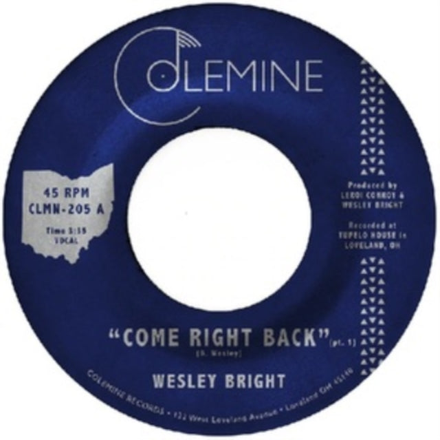 This 7 Inch Vinyl is brand new.Format: 7 Inch VinylMusic Style: Blues RockThis item's title is: Come Right BackArtist: Wesley BrightLabel: COLEMINE RECORDSBarcode: 674862657742Release Date: 3/18/2022