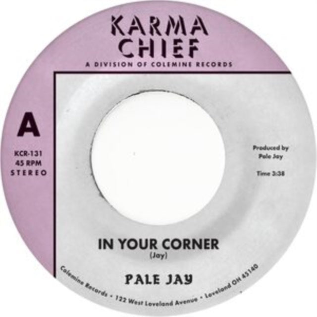This 7 Inch Vinyl is brand new.Format: 7 Inch VinylThis item's title is: In Your Corner B/W BewildermentArtist: Pale JayBarcode: 674862662814Release Date: 3/22/2024