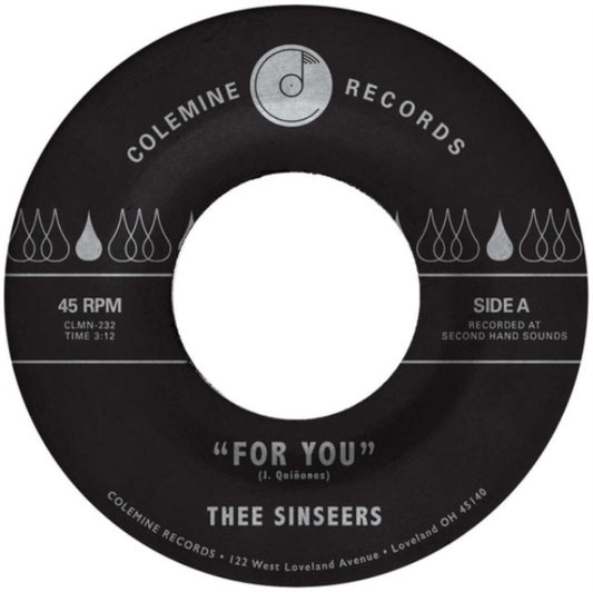 This 7 Inch Vinyl is brand new.Format: 7 Inch VinylMusic Style: New WaveThis item's title is: For You / Si Lloraras (Blue 7Inch)Artist: Thee SinseersLabel: ColumbiaBarcode: 674862663347Release Date: 6/21/2024