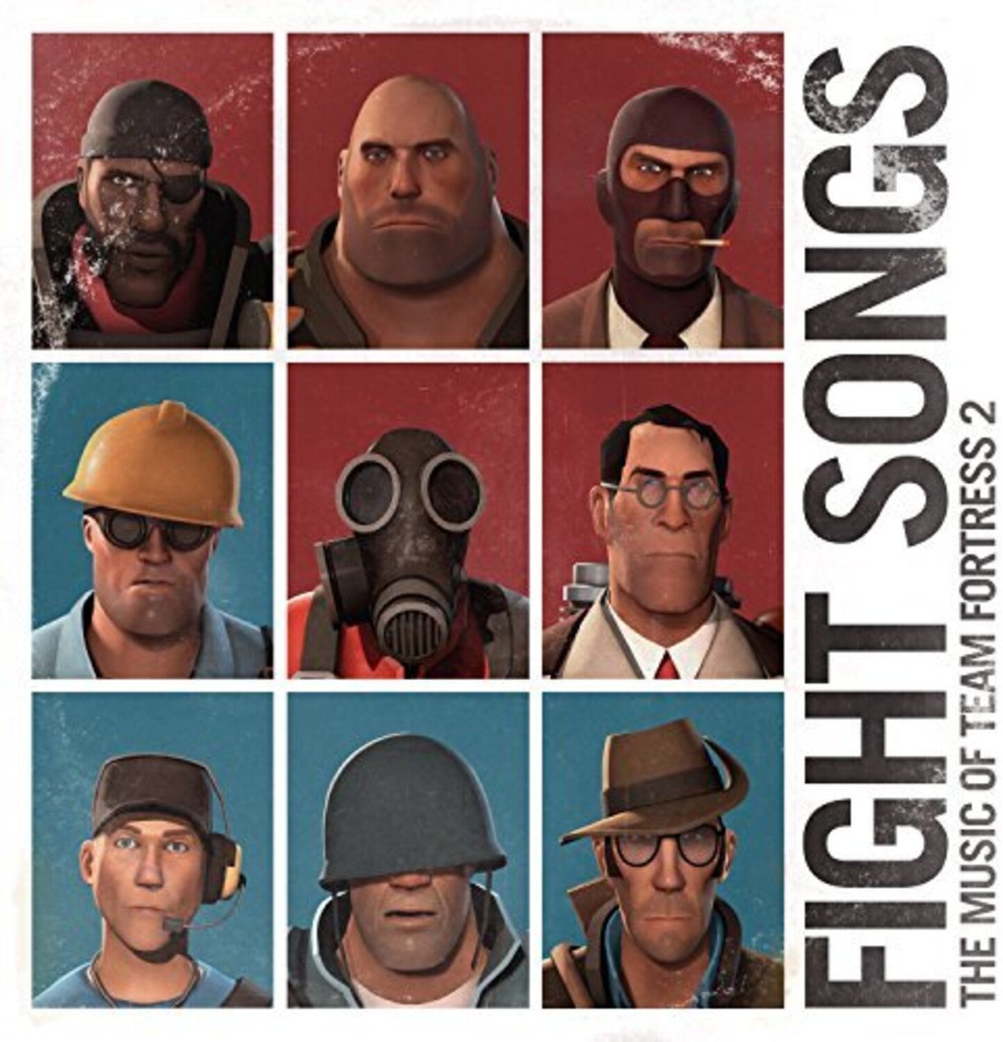 Fight Songs: The Music Of Team Fortress 2 (2LP/Red & Blue Vinyl/Gatefold/Poster/Game Card)