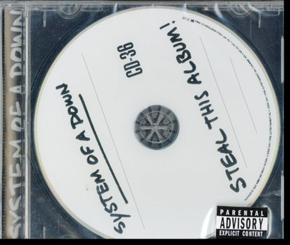 This is a 2 CD SKU bundle.
1.This CD is brand new.Format: CDMusic Style: Heavy MetalThis item's title is: Steal This AlbumArtist: System Of A DownLabel: LEGACYBarcode: 696998706224Release Date: 11/26/2002
2.This CD is brand new.