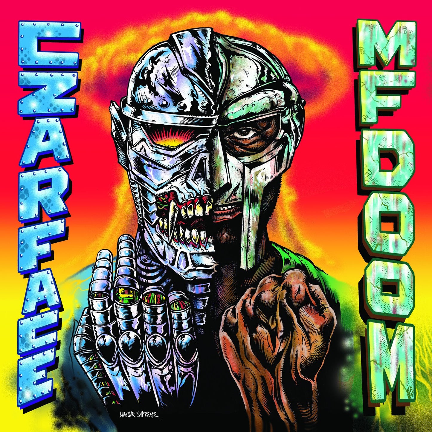 First Weapon Drawn (Sky Blue LP Vinyl) & Czartificial Intelligence (Instrumentals) (Czarvard Crimson LP Vinyl) (Res Essential) & Czarface Meets Metal Face & Czarface