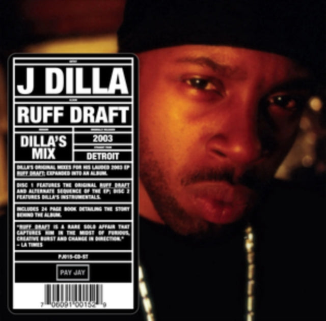 This CD is brand new.Format: CDMusic Style: ConsciousThis item's title is: Ruff Draft : Dilla's MixArtist: J DillaLabel: Pay Jay ProductionsBarcode: 706091001529Release Date: 5/4/2018
