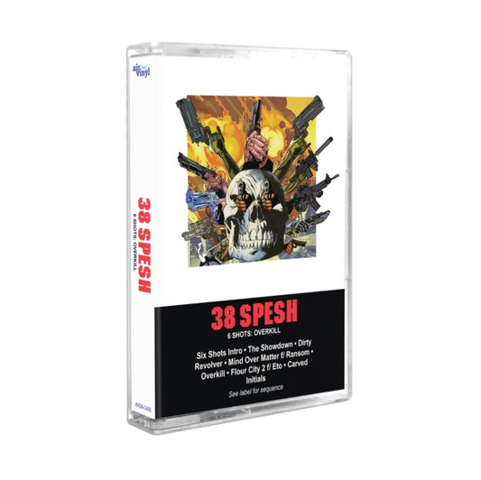 This Music Cassette is brand new.Format: Music CassetteThis item's title is: 6 Shots: OverkillArtist: 38 SpeshLabel: AIR VINYLBarcode: 706091202643Release Date: 2/18/2022