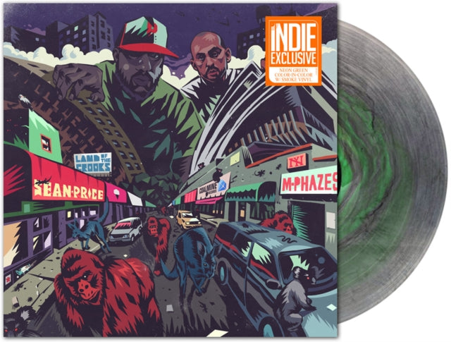 This LP Vinyl is brand new.Format: LP VinylThis item's title is: Land Of The Crooks (Neon Green Color-In-Color W/ Smoke LP Vinyl) (Rsd Essential)Artist: Sean & M-Phazes PriceBarcode: 706091204111Release Date: 1/12/2024