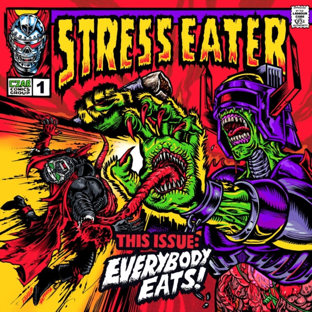 This LP Vinyl is brand new.Format: LP VinylMusic Style: Boom BapThis item's title is: Everybody Eats!Artist: Stress Eater Label: Silver AgeBarcode: 706091207310Release Date: 4/18/2025