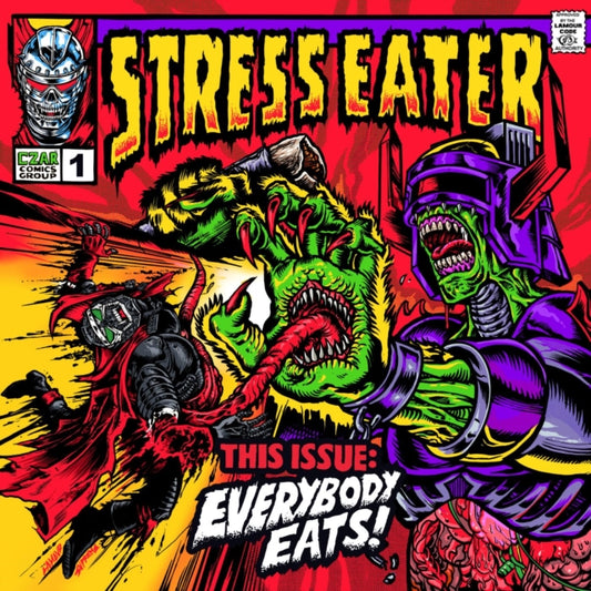 This LP Vinyl is brand new.Format: LP VinylMusic Style: Boom BapThis item's title is: Everybody Eats!Artist: Stress Eater Label: Silver AgeBarcode: 706091207310Release Date: 4/18/2025
