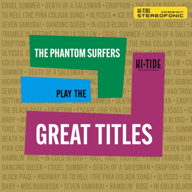 Play The Great Titles (Clear Purple LP Vinyl)