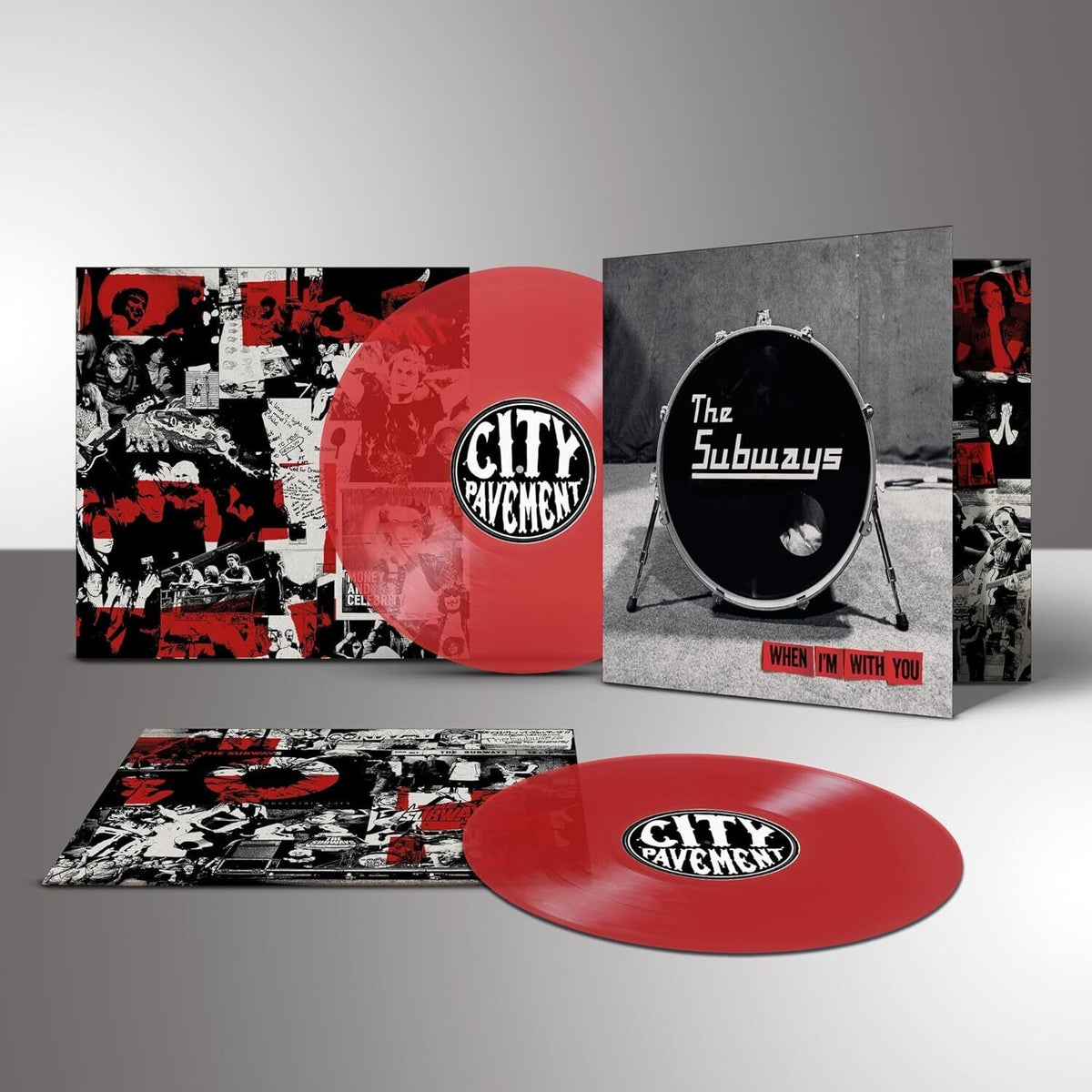 When Im With You (Transparent Red LP Vinyl)