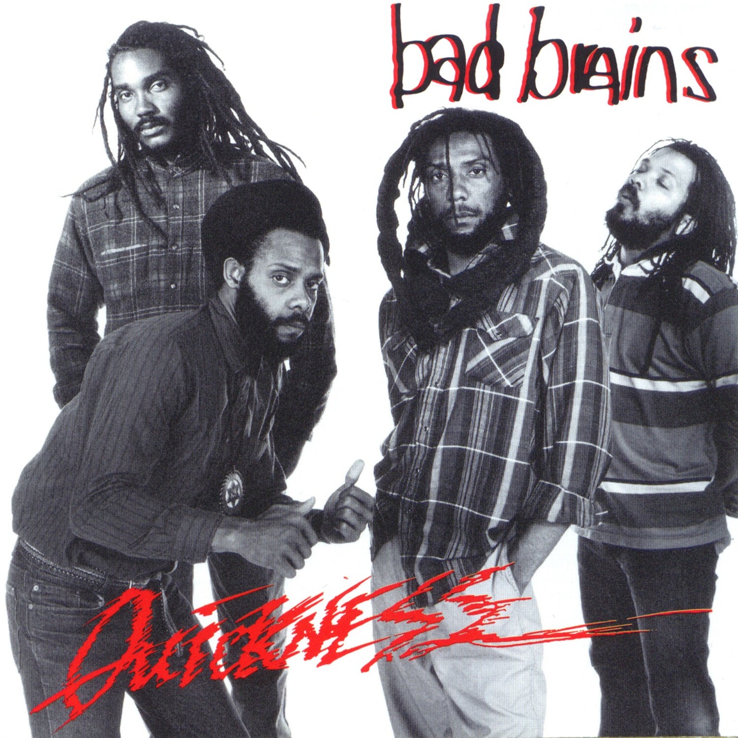 Quickness & Quickness (Punk Note) & Bad Brains (Transparent Red LP Vinyl)