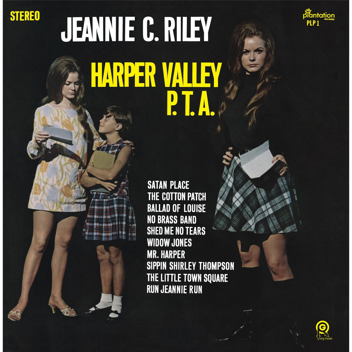 Harper Valley P.T.A. (Mono/Remastered 2022) & Harper Valley P.T.A. (Translucent Yellow LP Vinyl)
