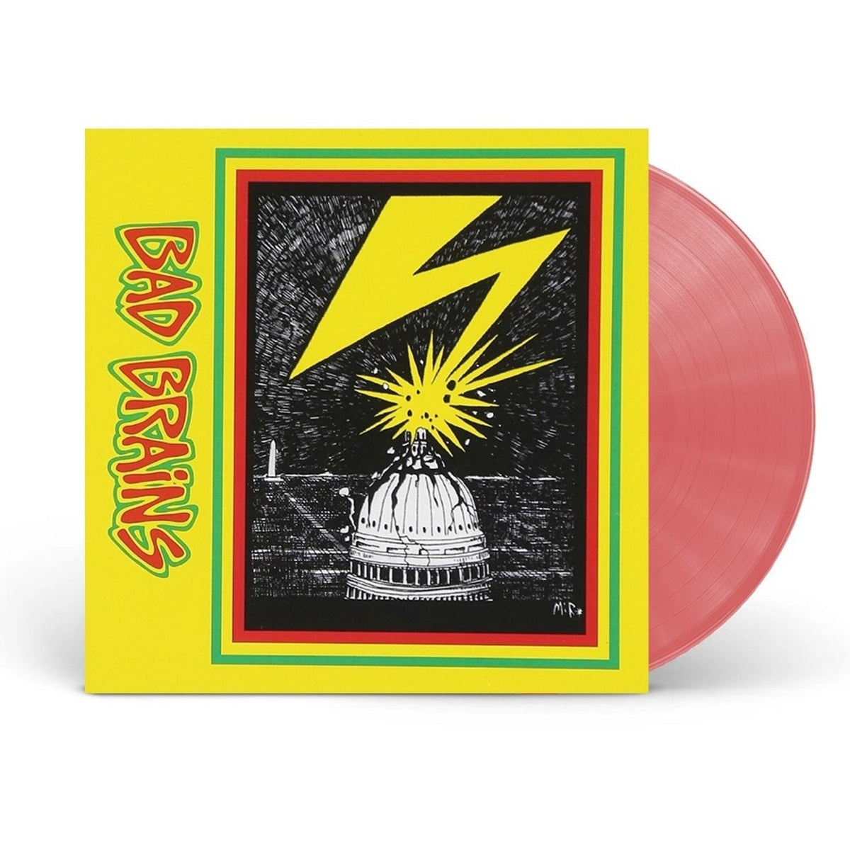 Quickness (Punk Note) & Bad Brains (Transparent Red LP Vinyl)