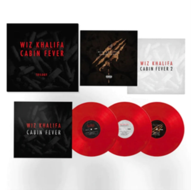 This is a 3 LP Vinyl SKU bundle.
1.This LP Vinyl is brand new.Format: LP VinylThis item's title is: Cabin Fever Trilogy (3LP/Red Vinyl)Artist: Wiz KhalifaBarcode: 711574945115Release Date: 3/8/2024
2.This LP Vinyl is brand new.