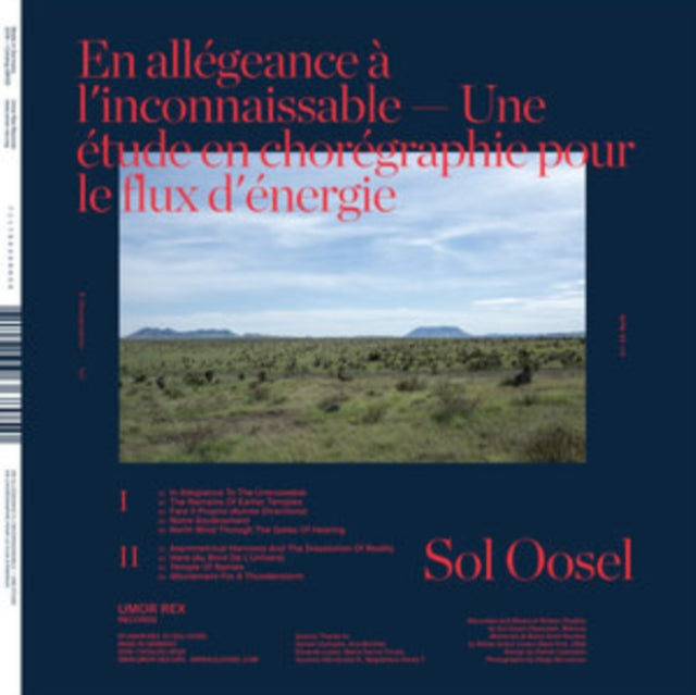 This LP Vinyl is brand new.Format: LP VinylMusic Style: ExperimentalThis item's title is: En Allegeance A L'inconnaissable -- Une Etude En Choregraphie Pour Le Flux D'energieArtist: Sol OoselLabel: UMOR REXBarcode: 711766368050Release Date: 4/3/2020