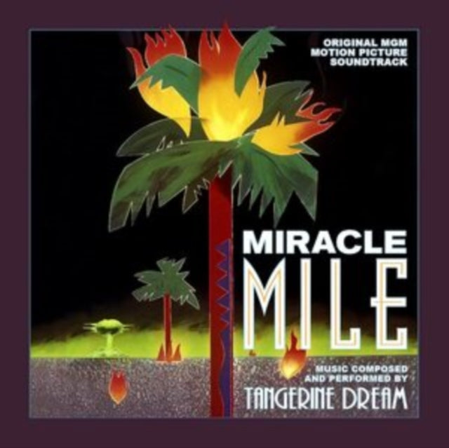 Product Image : This CD is brand new.<br>Format: CD<br>Music Style: Soundtrack<br>This item's title is: Miracle Mile Ost<br>Artist: Tangerine Dream<br>Label: DRAGON'S DOMAIN<br>Barcode: 712187486330<br>Release Date: 8/5/2022