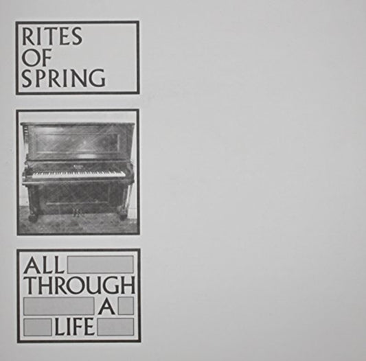 This 7 Inch Vinyl is brand new.Format: 7 Inch VinylMusic Style: EmoThis item's title is: All Through A LifeArtist: Rites Of SpringLabel: Rock/PopBarcode: 718751792272Release Date: 1/1/2015