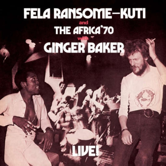 Fela Kuti - Fela Live With Ginger Baker - LP Vinyl