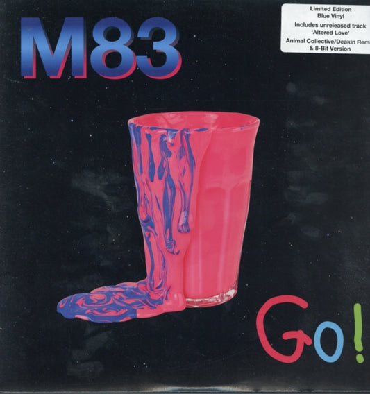 This 12 Inch Vinyl is brand new.Format: 12 Inch VinylMusic Style: RomanticThis item's title is: Go (Limited Edition/Blue Vinyl)Artist: M83Label: MUTEBarcode: 724596965511Release Date: 4/14/2017