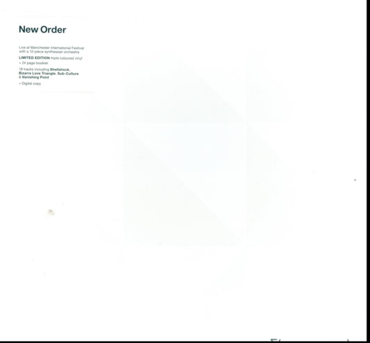 This LP Vinyl is brand new.Format: LP VinylMusic Style: Alternative RockThis item's title is: (No,12K,Lg,17Mif) New Order + Liam Gillick: So It GoesArtist: New OrderLabel: MUTEBarcode: 724596986714Release Date: 8/2/2019