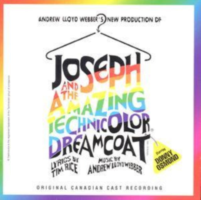 This CD is brand new.Format: CDMusic Style: MusicalThis item's title is: Joseph & Amazing Technicolor Dreamcoat O.C.R.Artist: Joseph & Amazing Technicolor Dreamcoat O.C.R.Label: Really Useful RecordsBarcode: 731451726620Release Date: 4/19/1994