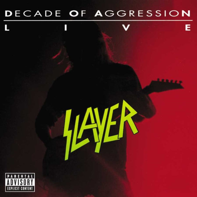 This CD is brand new.Format: CDMusic Style: ThrashThis item's title is: Live: Decade Of AggressionArtist: SlayerLabel: American RecordingsBarcode: 731458679929Release Date: 3/12/2002