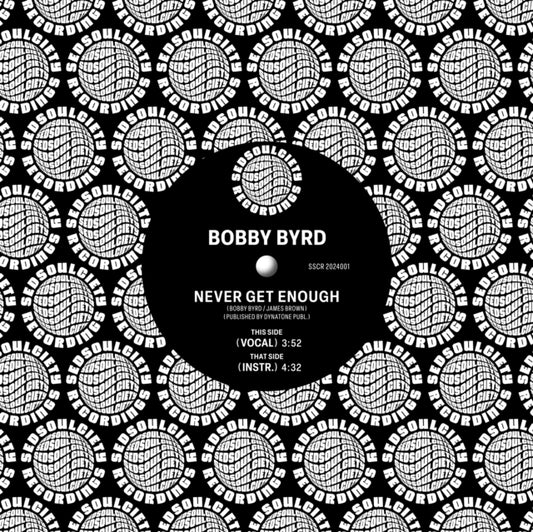 This 7 Inch Vinyl is brand new.Format: 7 Inch VinylThis item's title is: Never Get Enough Artist: Bobby ByrdBarcode: 733968172303Release Date: 10/11/2024