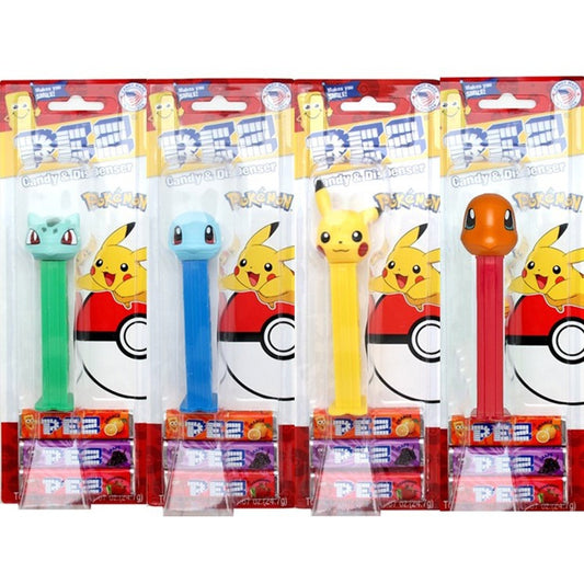 PEZ: Pokemon - Blister Pack Assorted Display (12)