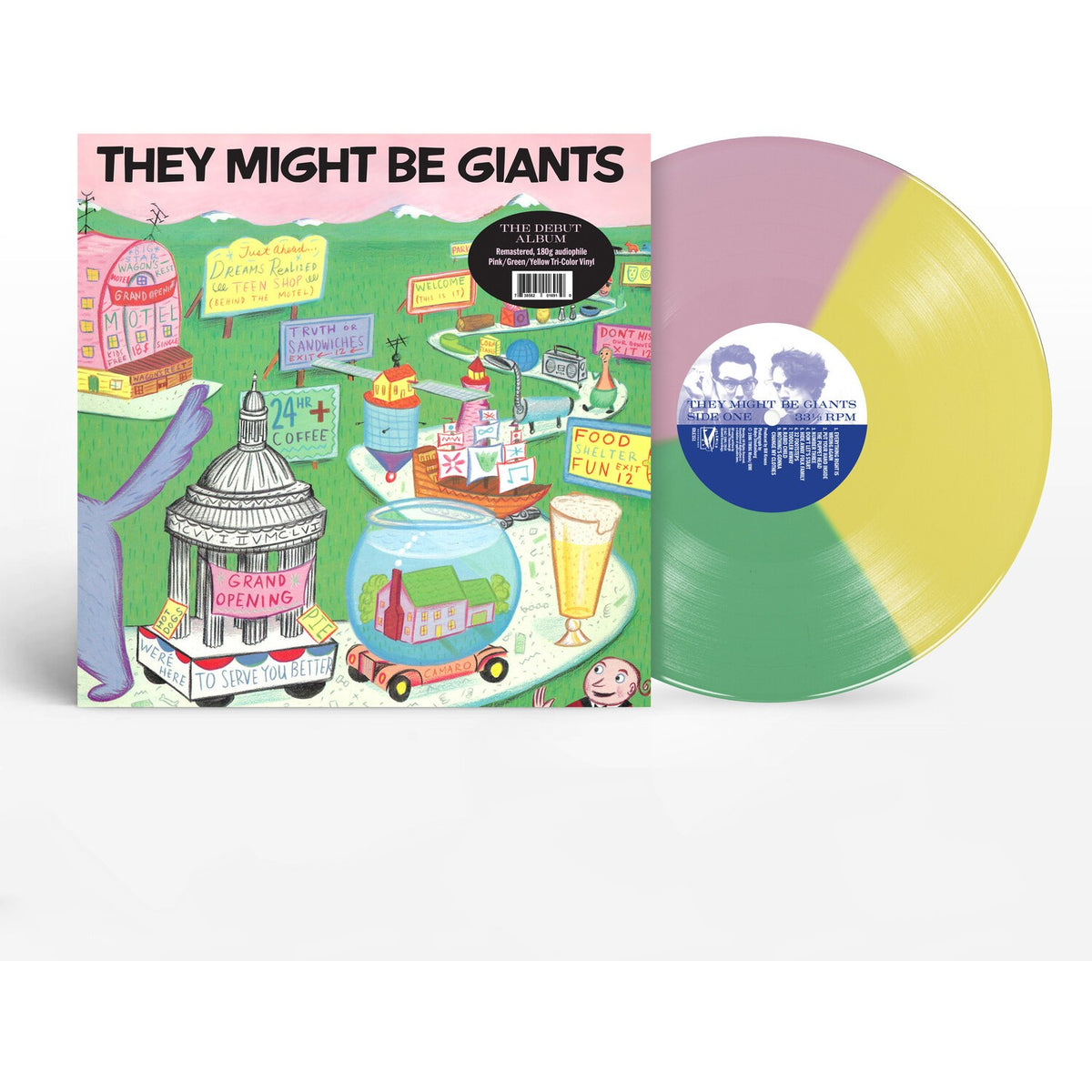 They Might Be Giants (Pink/Green/Yellow LP Vinyl/180G)