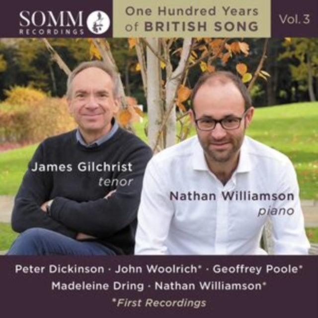 This CD is brand new.Format: CDMusic Style: ModernThis item's title is: One Hundred Years Of British Song, Vol. 3Artist: James; Nathan Williamson GilchristBarcode: 748871064621Release Date: 2/4/2022