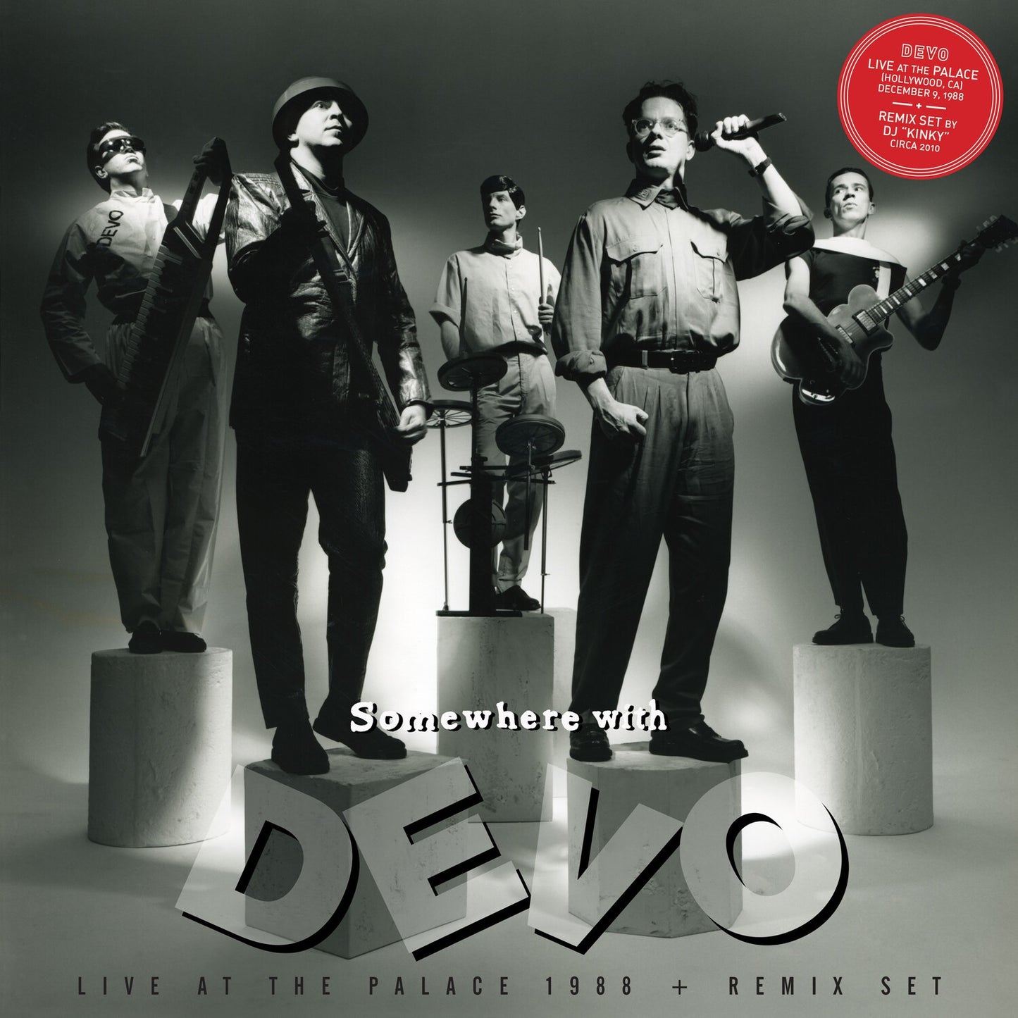 Energy Dome Frequencies: Songs From The Devo Documentary (Red LP Vinyl) & Somewhere With Devo (Red LP Vinyl) & Somewhere With Devo (Yellow LP Vinyl)