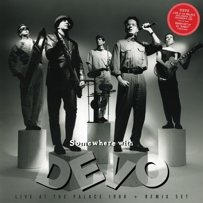 Energy Dome Frequencies: Songs From The Devo Documentary (Red LP Vinyl) & Somewhere With Devo (Red LP Vinyl) & Somewhere With Devo (Yellow LP Vinyl)