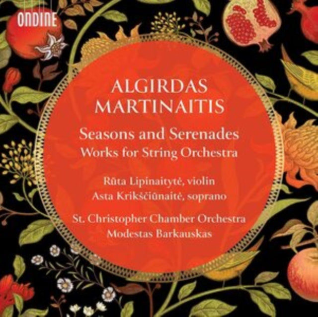 This CD is brand new.Format: CDMusic Style: ContemporaryThis item's title is: Seasons & Serenades: Works For String OrchestraArtist: Ruta; Asta Kriksiunaite; St. Christopher Chamber Orchestra LipinaityteBarcode: 761195139820Release Date: 1/7/2022