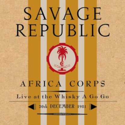 Africa Corps Live At The Whisky A Go Go 30Th December 1981 (Clear Transluscent LP Vinyl) & Tragic Figures (Expanded/40Th Anniversary Edition/Red Vinyl/2LP)