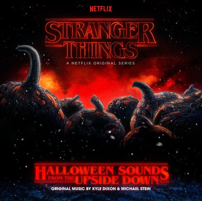 Stranger Things: Halloween Sounds From The Upside Down (Pumpkin Orange LP Vinyl) & Stranger Things: Music From Seasons 1 & 2 (2LP/Poster/Sticker/140G)