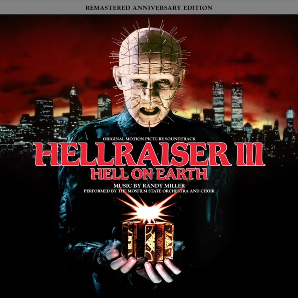 Hellraiser Iii – Hell On Earth Ost (2LP/Red W/ Black Smoke Vinyl)