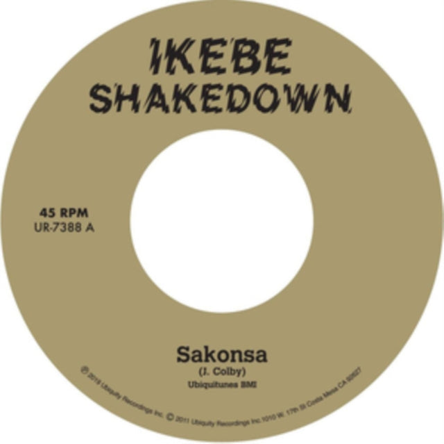 This 7 Inch Vinyl is brand new.Format: 7 Inch VinylMusic Style: AfrobeatThis item's title is: Sakonsa B/W Green & BlackArtist: Ikebe ShakedownLabel: UBIQUITY RECORDSBarcode: 780661138815Release Date: 2/28/2020