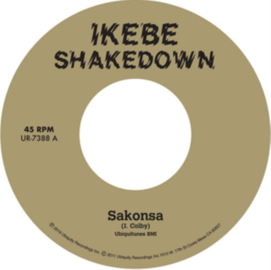 Product Image : This 7 inch Vinyl is brand new.<br>Format: 7 inch Vinyl<br>Music Style: Afrobeat<br>This item's title is: Sakonsa B/W Green & Black<br>Artist: Ikebe Shakedown<br>Label: UBIQUITY RECORDS<br>Barcode: 780661138815<br>Release Date: 2/28/2020