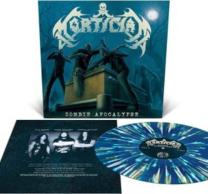 Zombie Apocalypse (Sea Blue With White, Bone White & Gold Splatter LP Vinyl) & Darkest Day Of Horror (Sea Blue With Splatter  LP Vinyl)