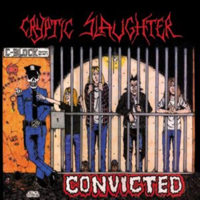 This LP Vinyl is brand new.Format: LP VinylThis item's title is: Convicted (Black Ice W/ Red, White & Cyan Blue Splatter)Artist: Cryptic SlaughterBarcode: 781676519613Release Date: 1/19/2024